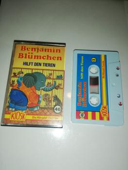 Benjamin Blümchen Folge 46 hilft den Tieren Weiß mit Blauen Cover 4.27546 CD